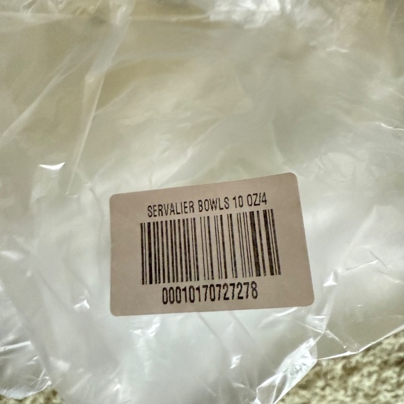 New Tupperware Classic Servalier Bowls Navy Blue 10oz Set of 4 10 oz - Picture 3 of 3